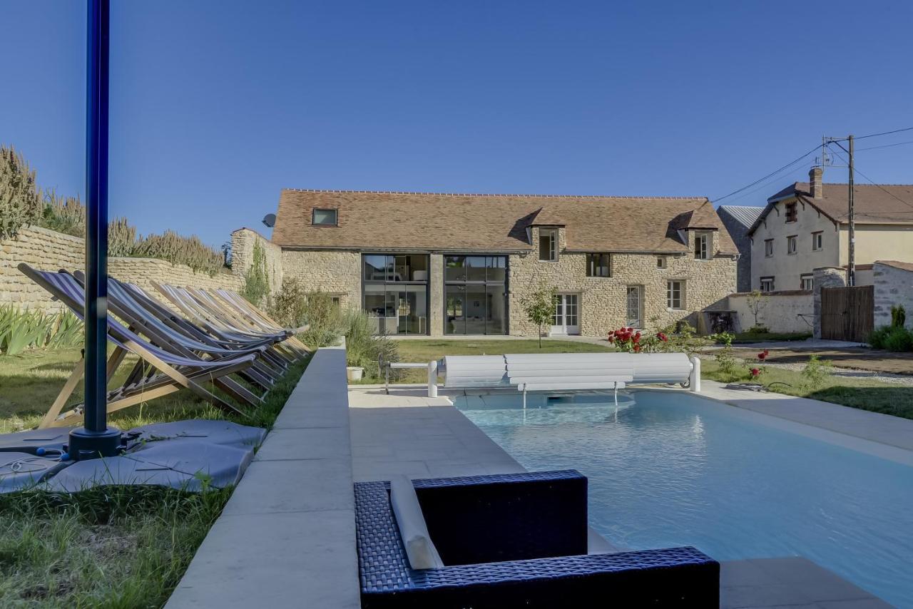 Incroyable Villa A Amponville Avec Piscine Privee. Exteriér fotografie